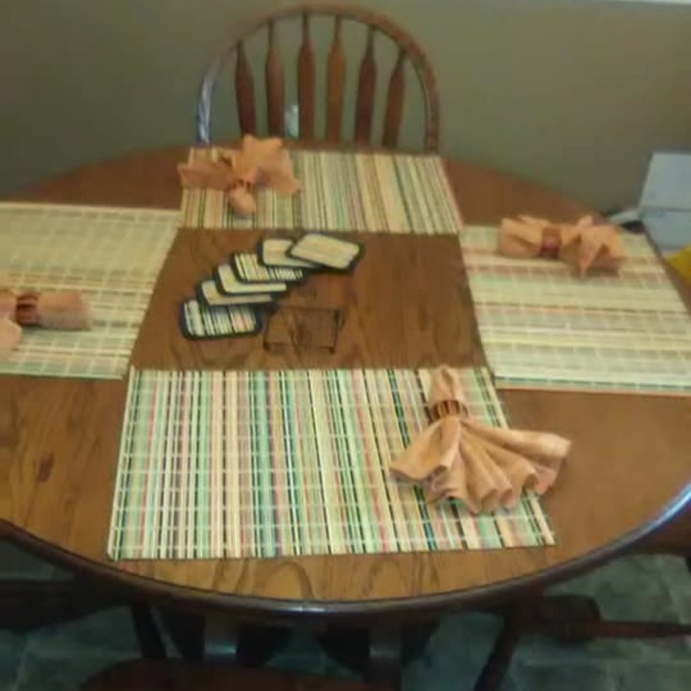 Vintage Placemats, Cloth Napkins, Rings & Coasters